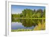 Emajogi River, Tartu, Estonia, Baltic States, Europe-Nico Tondini-Framed Photographic Print