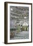 Emamzadeh Zeyd Mausoleum, entrance hall decorated with mirrors, Tehran, Islamic Republic of Iran-G&M Therin-Weise-Framed Photographic Print