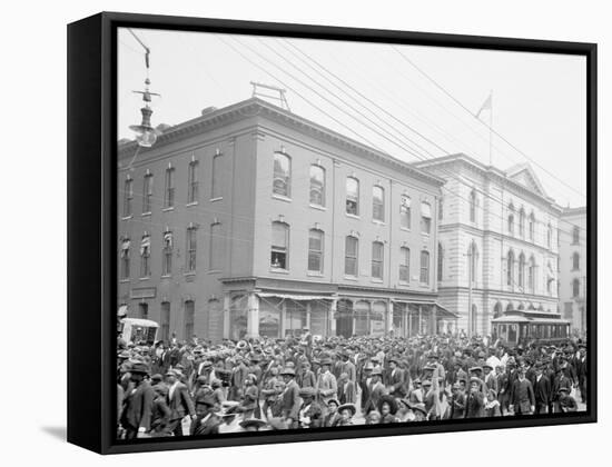 Emancipation Day, Richmond, VA-null-Framed Stretched Canvas