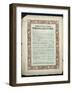 Emancipation Proclamation, 1862-null-Framed Giclee Print