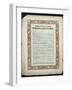 Emancipation Proclamation, 1862-null-Framed Giclee Print