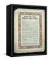 Emancipation Proclamation, 1862-null-Framed Stretched Canvas