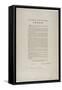 Emancipation Proclamation, 1863-Abraham Lincoln-Framed Stretched Canvas