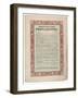 Emancipation Proclamation, Printed by Rufus Blanchard, C.1863-1864-null-Framed Giclee Print