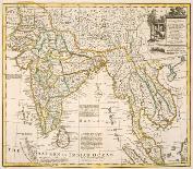 Map of Devonshire, London, C.1777-Emanuel Bowen-Giclee Print