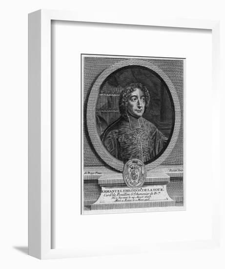 Emanuel Card. Bouillon-null-Framed Art Print