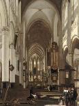 Intérieur d'église-Emanuel de Witte-Giclee Print