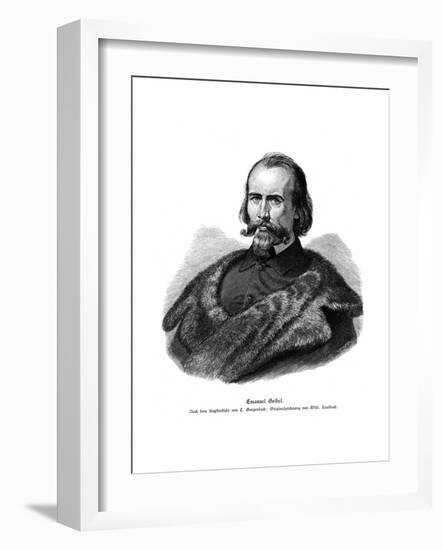 Emanuel Geibel-Wilhelm Kaulbach-Framed Giclee Print