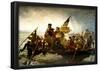 Emanuel Leutze Washington Crossing the Delaware River Art Print Poster-null-Framed Poster