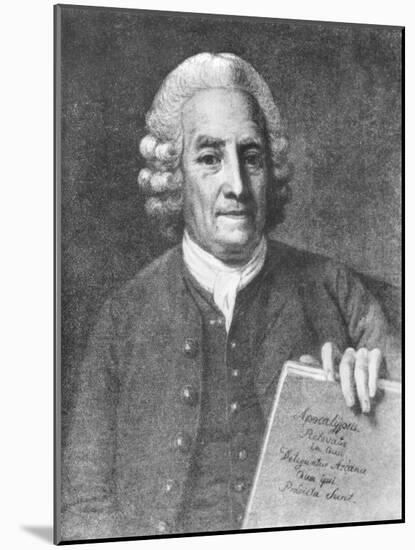 Emanuel Swedenborg-Per Krafft-Mounted Giclee Print