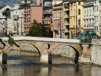 Latinska Cuprija (Latin Bridge) over Miljacka River, Place of Murder of Archduke Ferdinand, Sarajev-Emanuele Ciccomartino-Photographic Print