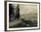 Embankment Near Lavacourt-Claude Monet-Framed Giclee Print