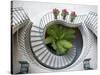 Embarcadero Center Staircase, Embarcadero, San Francisco, California, Usa-Walter Bibikow-Stretched Canvas