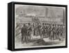 Embarkation at Woolwich-null-Framed Stretched Canvas