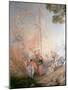 Embarkation for Cythera, 1717-Jean Antoine Watteau-Mounted Giclee Print