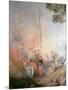 Embarkation for Cythera, 1717-Jean Antoine Watteau-Mounted Giclee Print