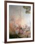 Embarkation for Cythera, 1717-Jean Antoine Watteau-Framed Giclee Print