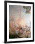 Embarkation for Cythera, 1717-Jean Antoine Watteau-Framed Giclee Print