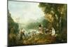 Embarkation for Cythera-Jean-Antoine Watteau-Mounted Art Print