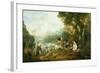 Embarkation for Cythera-Jean-Antoine Watteau-Framed Art Print