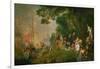 Embarkation for the Island of Cythera, 1718-Jean Antoine Watteau-Framed Giclee Print