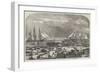 Embarkation of Cattle at Trieste for the Auxiliary Army in the East-null-Framed Giclee Print