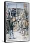 Embarkation of Convicts for French Guiana, 1904-null-Framed Stretched Canvas
