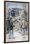 Embarkation of Convicts for French Guiana, 1904-null-Framed Giclee Print