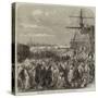 Embarkation of Dockyard Workmen as Emigrants at Portsmouth-null-Stretched Canvas