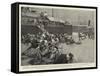 Embarkation of Greek Wounded at Volo, the Nursing Staff at Work-null-Framed Stretched Canvas