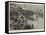 Embarkation of Greek Wounded at Volo, the Nursing Staff at Work-null-Framed Stretched Canvas