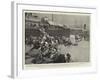 Embarkation of Greek Wounded at Volo, the Nursing Staff at Work-null-Framed Giclee Print