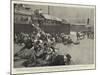 Embarkation of Greek Wounded at Volo, the Nursing Staff at Work-null-Mounted Giclee Print