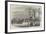 Embarkation of Marshal St Arnaud, at Marseilles-null-Framed Giclee Print