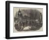 Embarkation of Sir C J Napier, at Dover-null-Framed Giclee Print