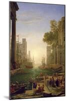 Embarkation of St. Paul at Ostia-Claude Lorraine-Mounted Giclee Print