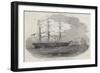 Embarkation of the 3rd Regiment of Lancashire Militia, at Liverpool, for Gibraltar-null-Framed Giclee Print