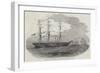 Embarkation of the 3rd Regiment of Lancashire Militia, at Liverpool, for Gibraltar-null-Framed Giclee Print