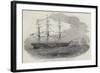 Embarkation of the 3rd Regiment of Lancashire Militia, at Liverpool, for Gibraltar-null-Framed Giclee Print