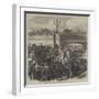 Embarkation of the Belgian Riflemen at Westminster Bridge-null-Framed Giclee Print