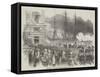 Embarkation of the French President at Marseilles-null-Framed Stretched Canvas