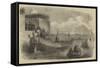 Embarkation of the King of Portugal, at Lisbon-null-Framed Stretched Canvas