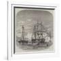 Embarkation of the Prince of Wales in HMS Hero at Plymouth for Canada-null-Framed Giclee Print