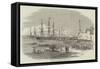 Embarkation of the Sardinian Contingent at Genoa-null-Framed Stretched Canvas