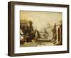 Embarkation of Ulysses-Erastus Salisbury Field-Framed Giclee Print