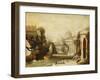 Embarkation of Ulysses-Erastus Salisbury Field-Framed Giclee Print