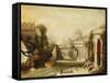 Embarkation of Ulysses-Erastus Salisbury Field-Framed Stretched Canvas