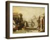 Embarkation of Ulysses-Erastus Salisbury Field-Framed Giclee Print