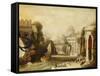 Embarkation of Ulysses-Erastus Salisbury Field-Framed Stretched Canvas