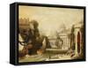 Embarkation of Ulysses-Erastus Salisbury Field-Framed Stretched Canvas